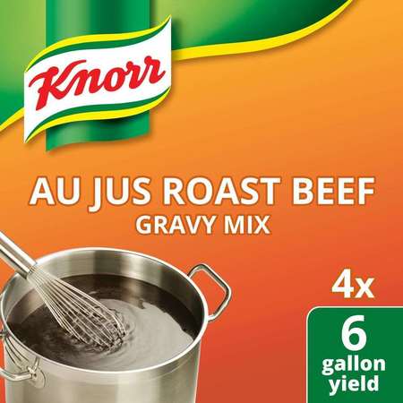 Knorr Knorr Au Jus Beef Sauce/Gravy Mix 1.99lbs Tub, PK4 84136726